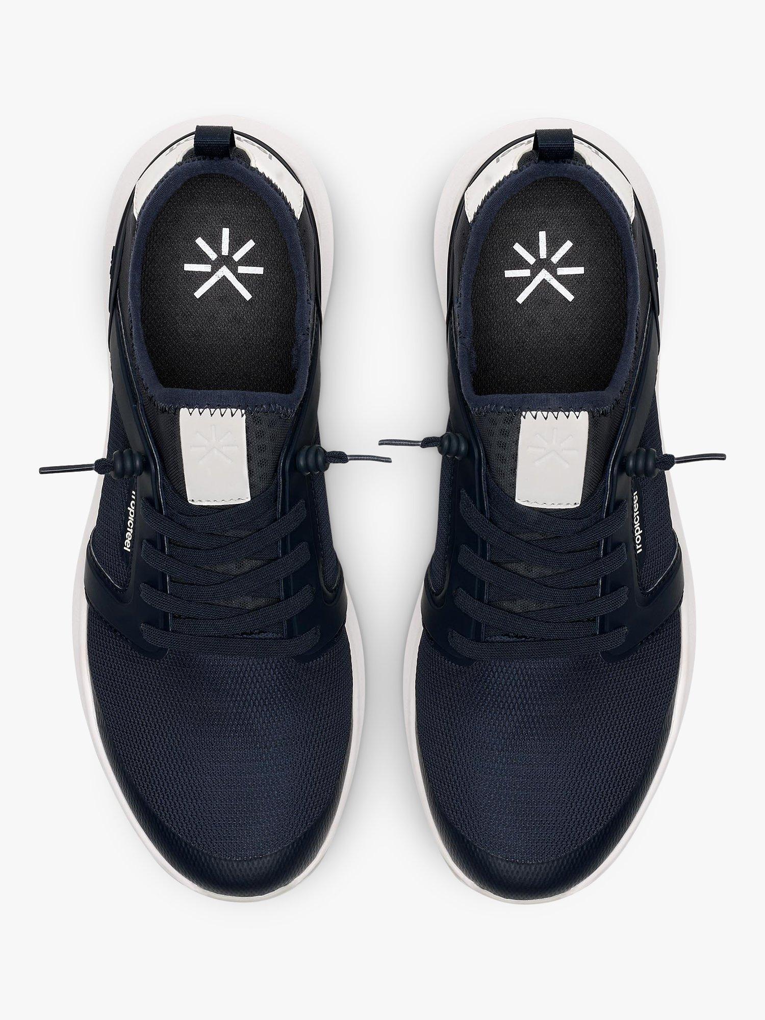 Product image 5 of 8, which shows Tropicfeel Monsoon All-Terrain Recycled Trainers, Baltic Navy, EU41