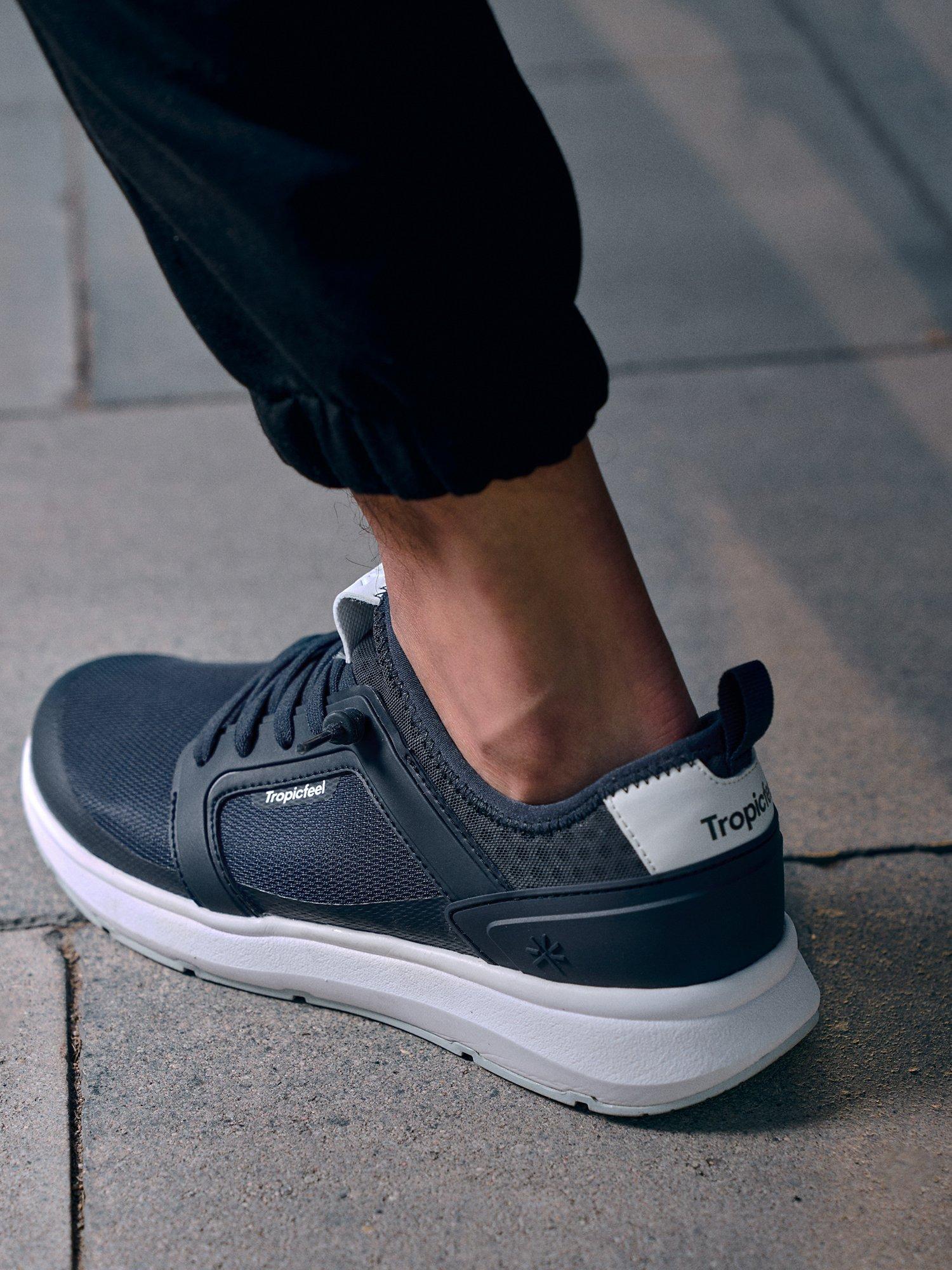 Product image 7 of 8, which shows Tropicfeel Monsoon All-Terrain Recycled Trainers, Baltic Navy, EU41