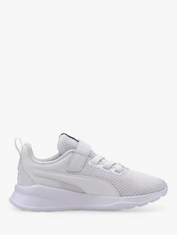 PUMA Kids' Anzarun Lite Trainers, White, White