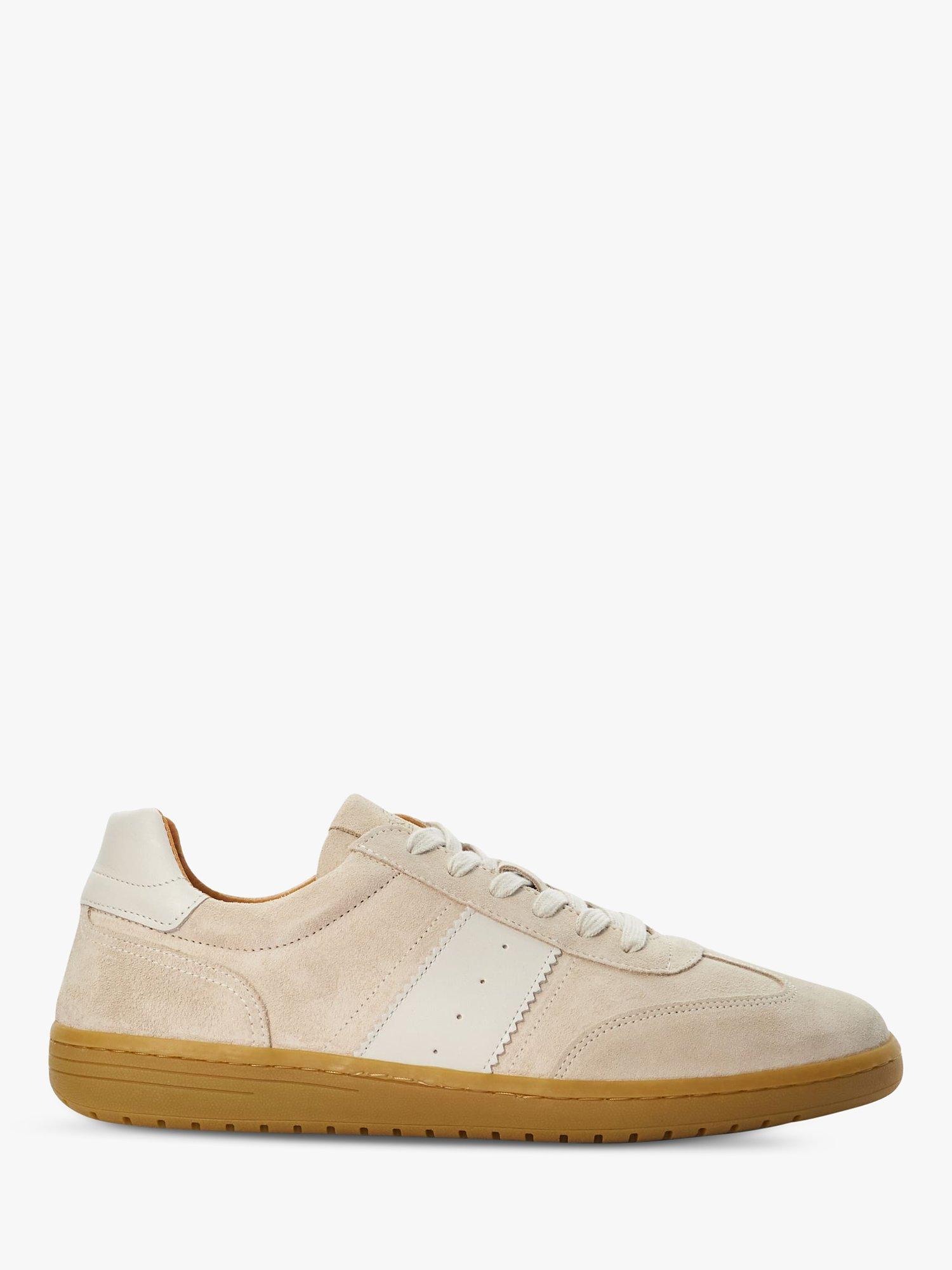 Dune Torress Suede Retro Trainers, Beige