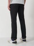 Crew Clothing Parker Straight Leg Jeans, Black