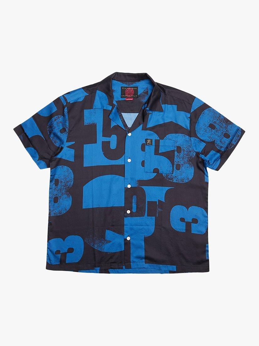 Deus ex Machina Arithmetic Shirt, Blue/Black