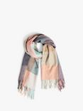 Bloom & Bay Malia Pastel Check Pashmina, Multi