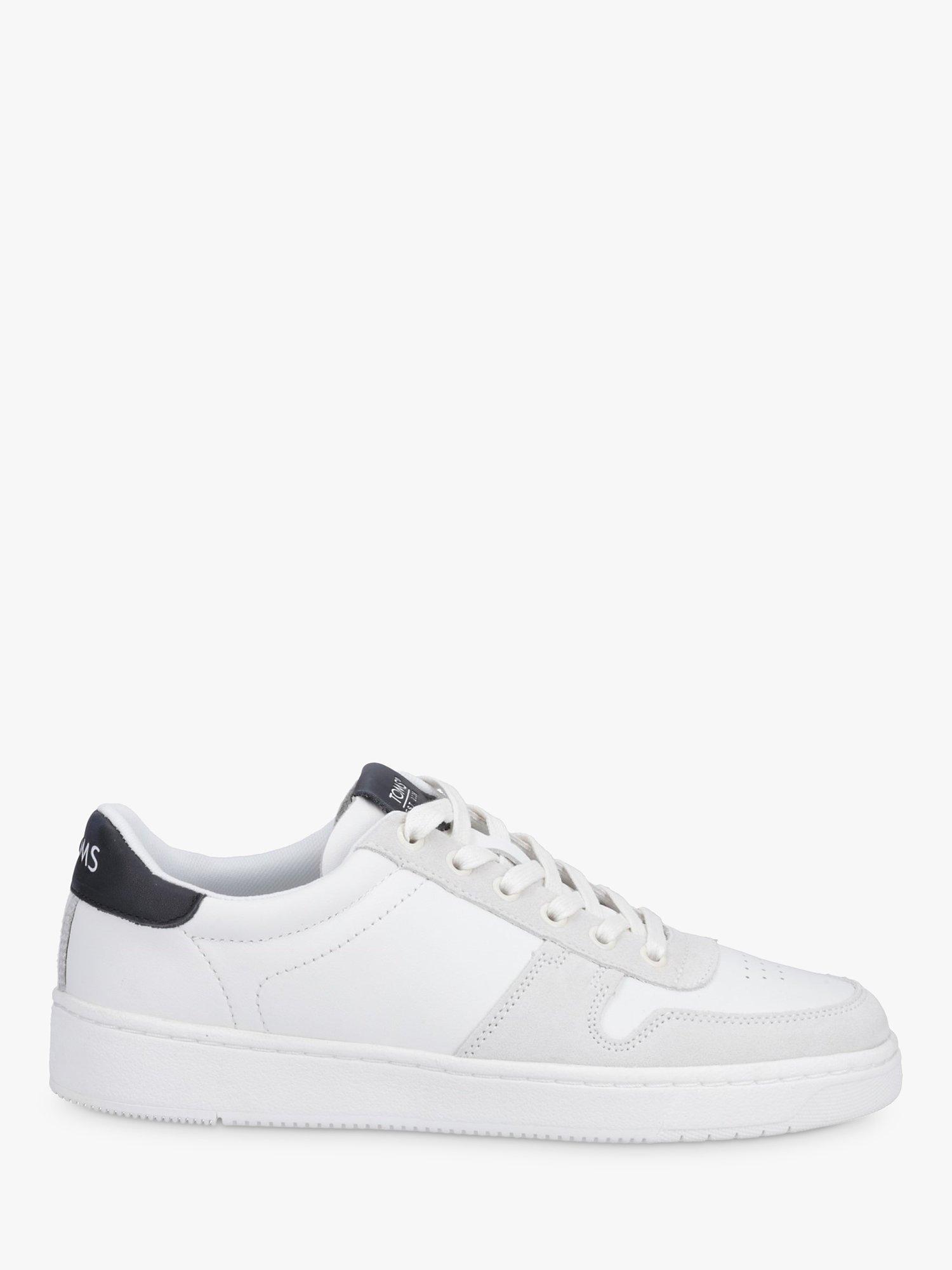 Product image 1 of 4, which shows Toms Trvl Lite Court Shoes, White, 7