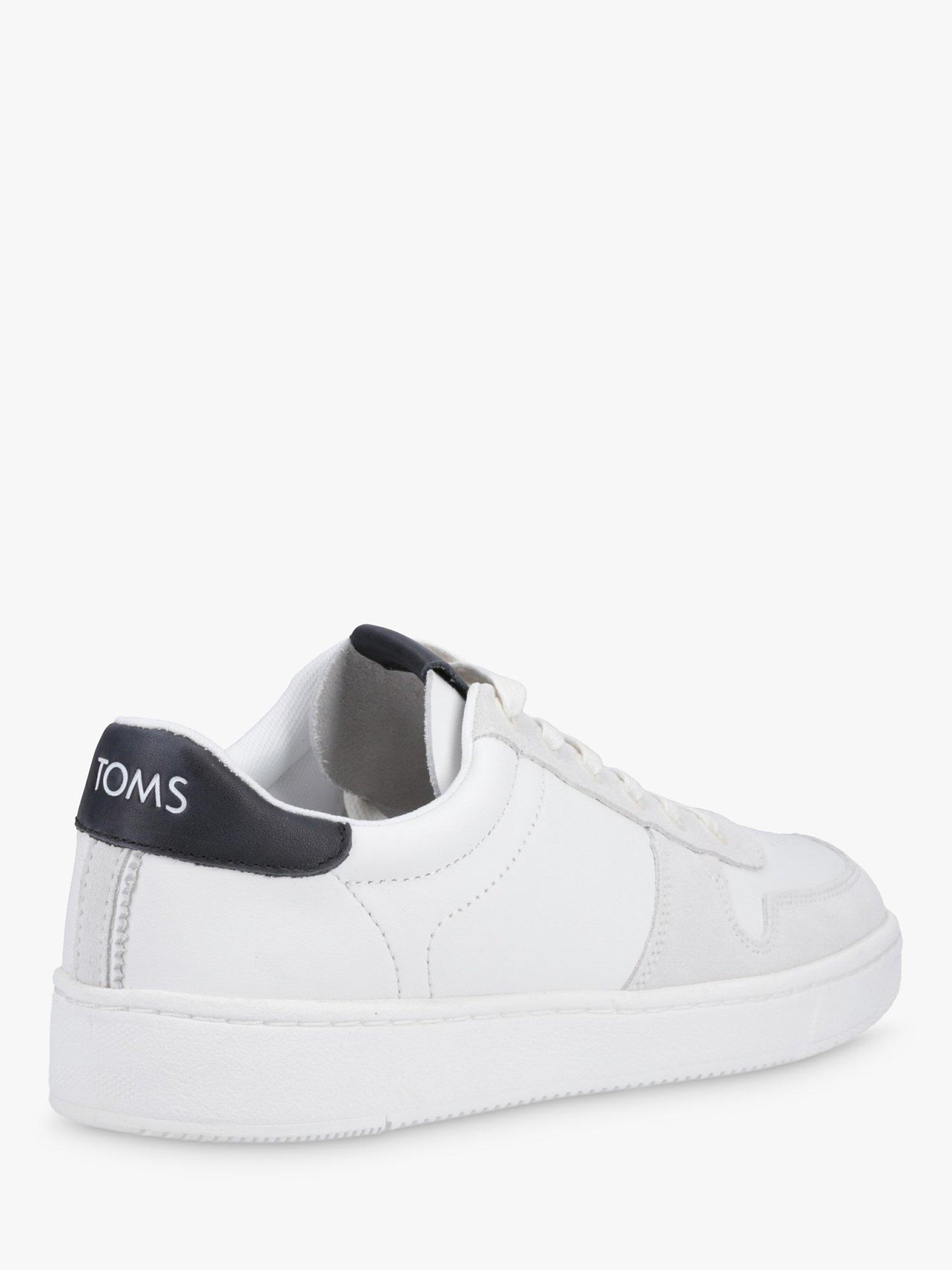 Product image 3 of 4, which shows Toms Trvl Lite Court Shoes, White, 7