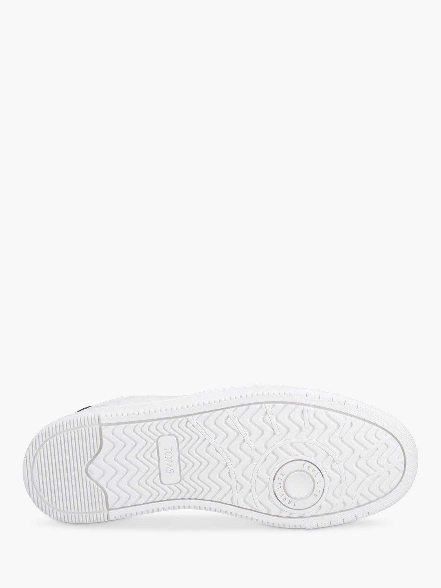 Product image 4 of 4, which shows Toms Trvl Lite Court Shoes, White, 7