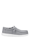 Hey Dude Wally Canvas Shoes, Light Grey