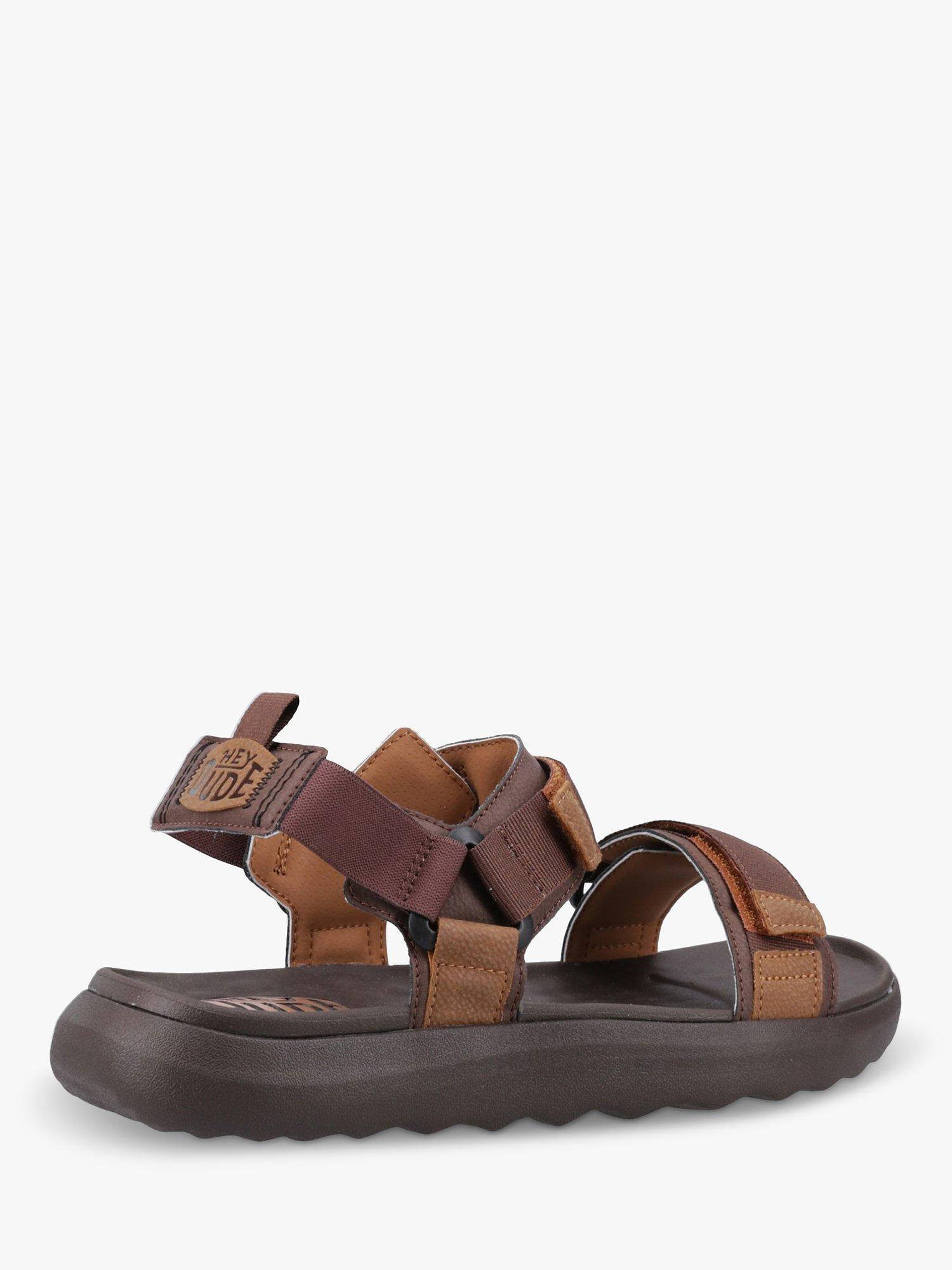 Hey Dude Carson Sandals Brown