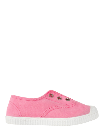 Trotters Adult Hampton Canvas Plum Plimsolls, Bonbon