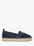 Dune London Gellato Denim Espadrilles, Navy