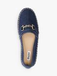 Dune Gellato Denim Espadrilles, Navy