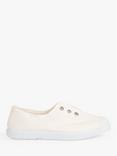 Trotters Kids' Hampton Plum Canvas Plimsolls