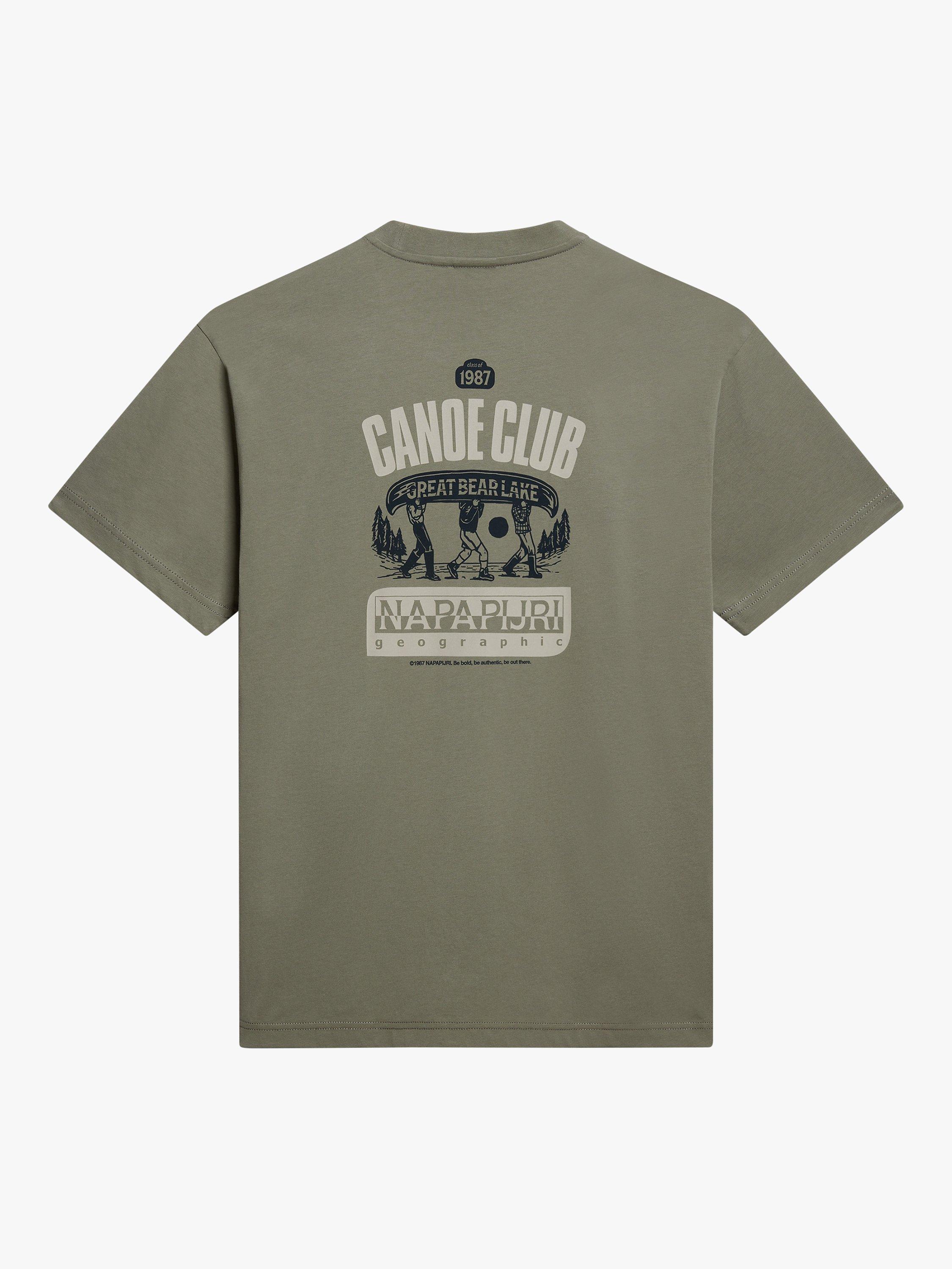 Napapijri Gouin Short Sleeve T-Shirt, Green