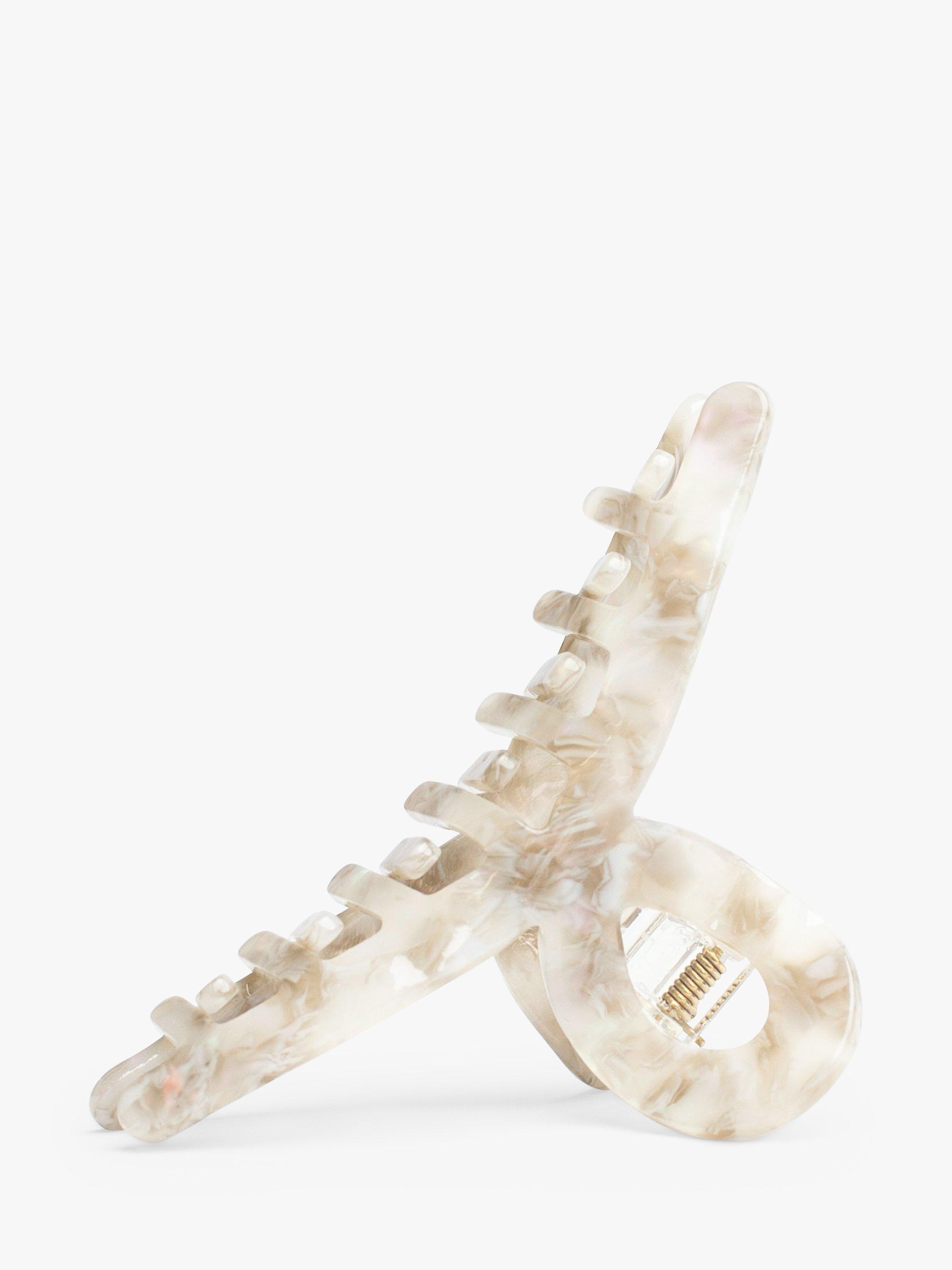 Product image 1 of 1, which shows Bloom & Bay Zinnia Loop Hair Claw, Cream, One Size