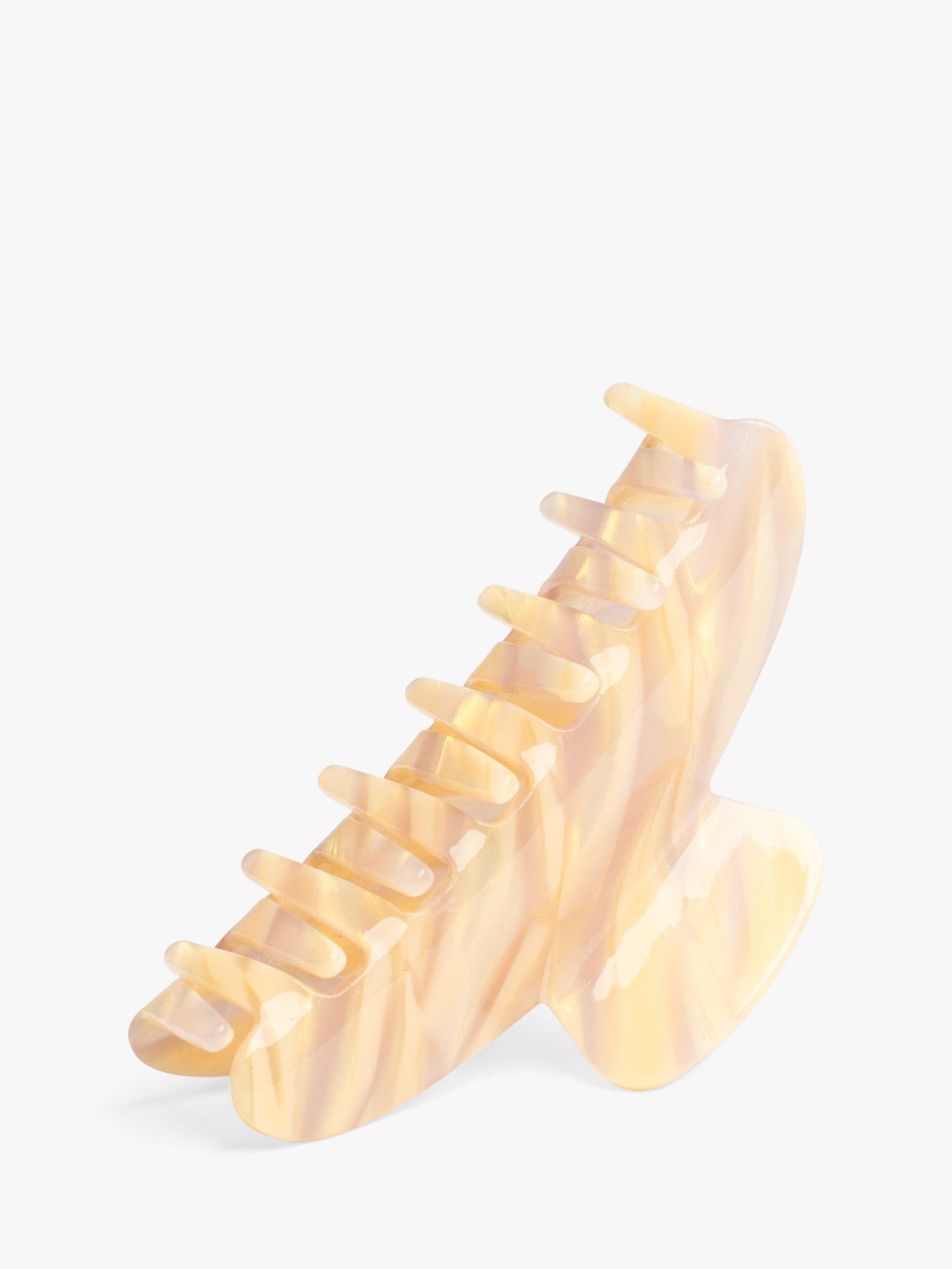 Product image 2 of 2, which shows Bloom & Bay Holly Iridescent Hair Claw, Cream, One Size