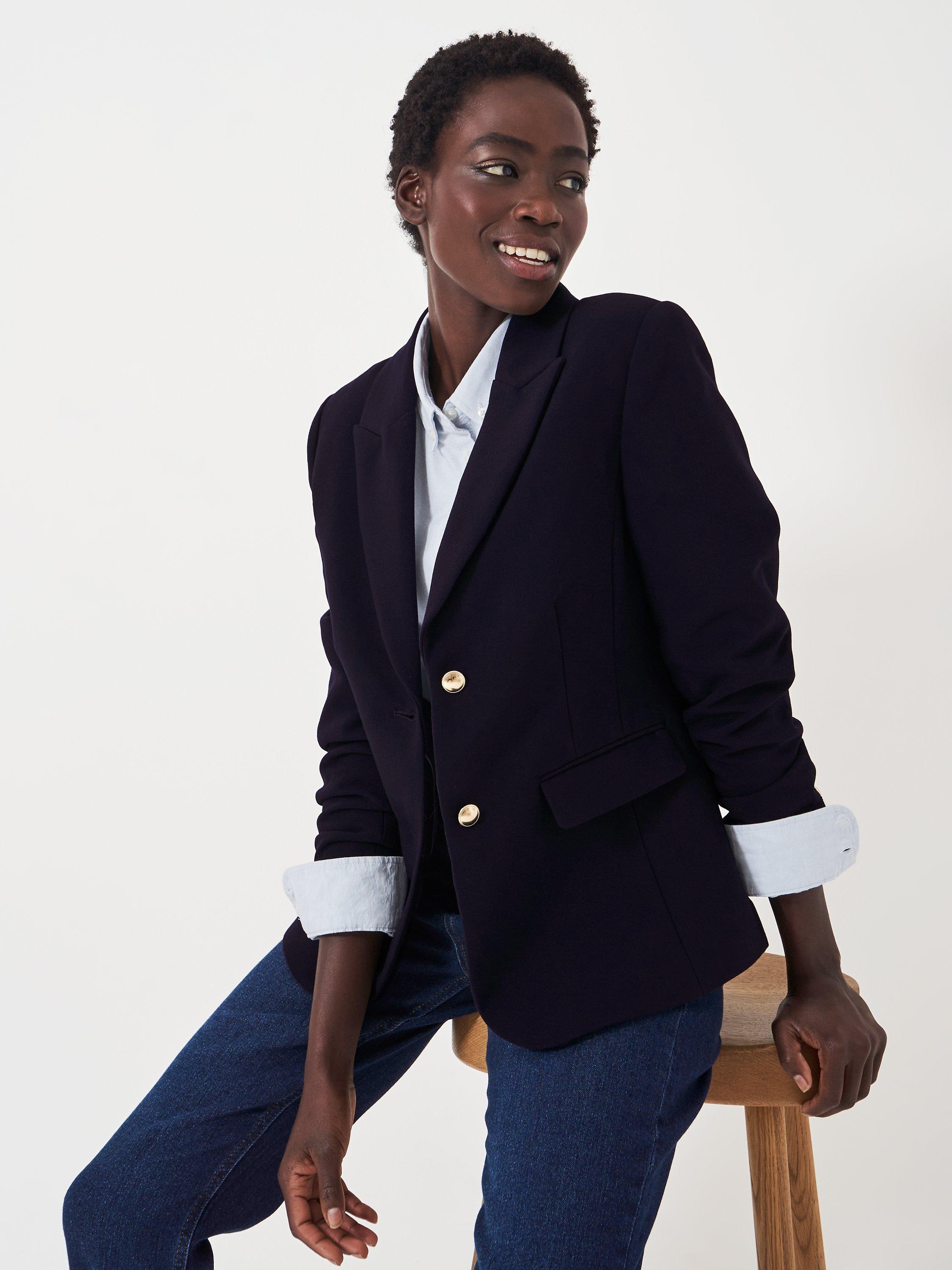 Crew Clothing Crew Blazer, Navy Blue