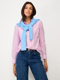 Crew Clothing Cotton Shirt, Light Pink