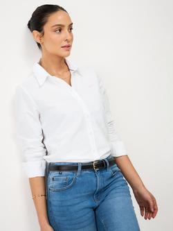 Crew Clothing Cotton Shirt, White