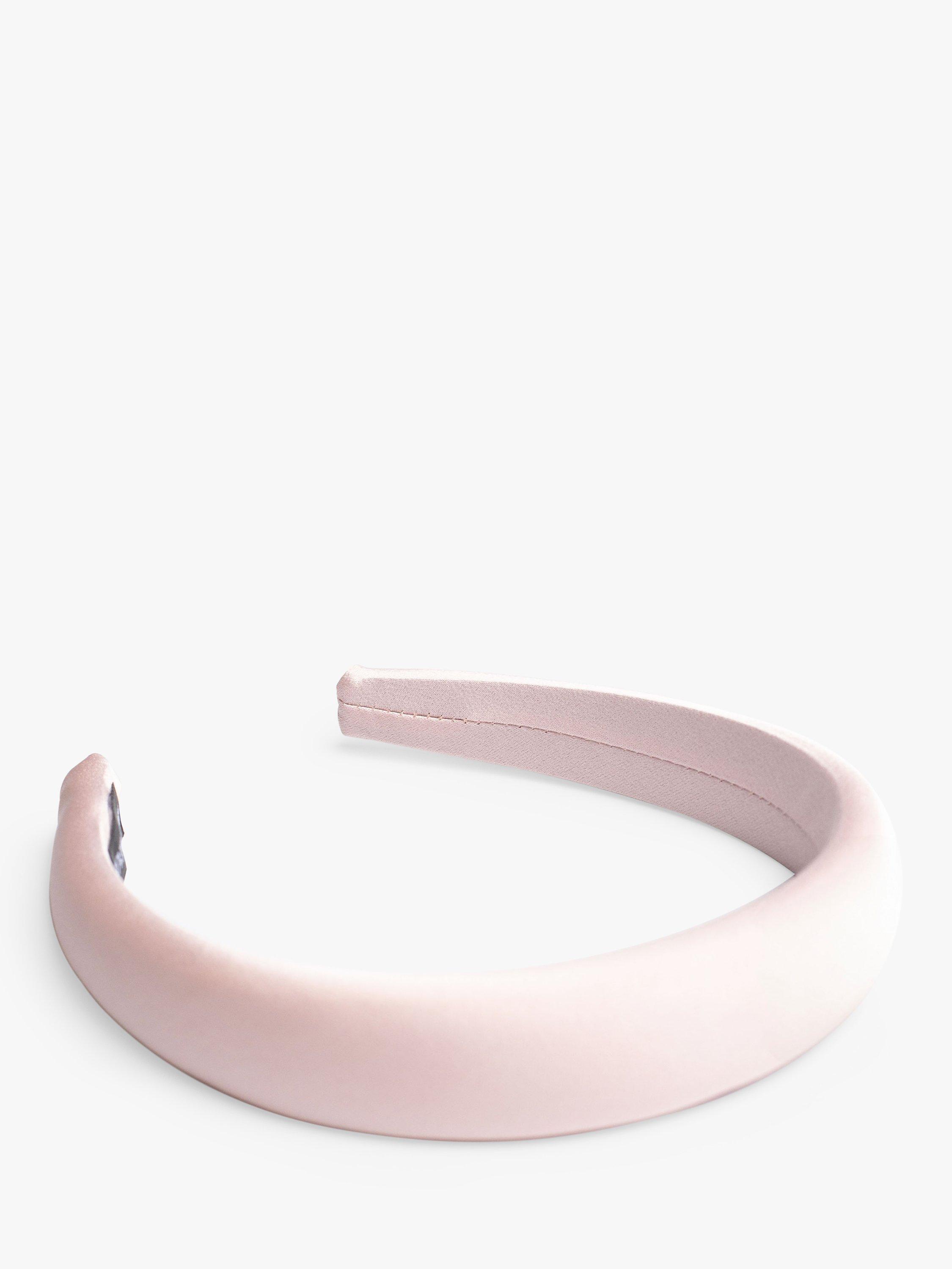 Product image 1 of 5, which shows Bloom & Bay Ixora Satin Headband, Pale Pink, One Size