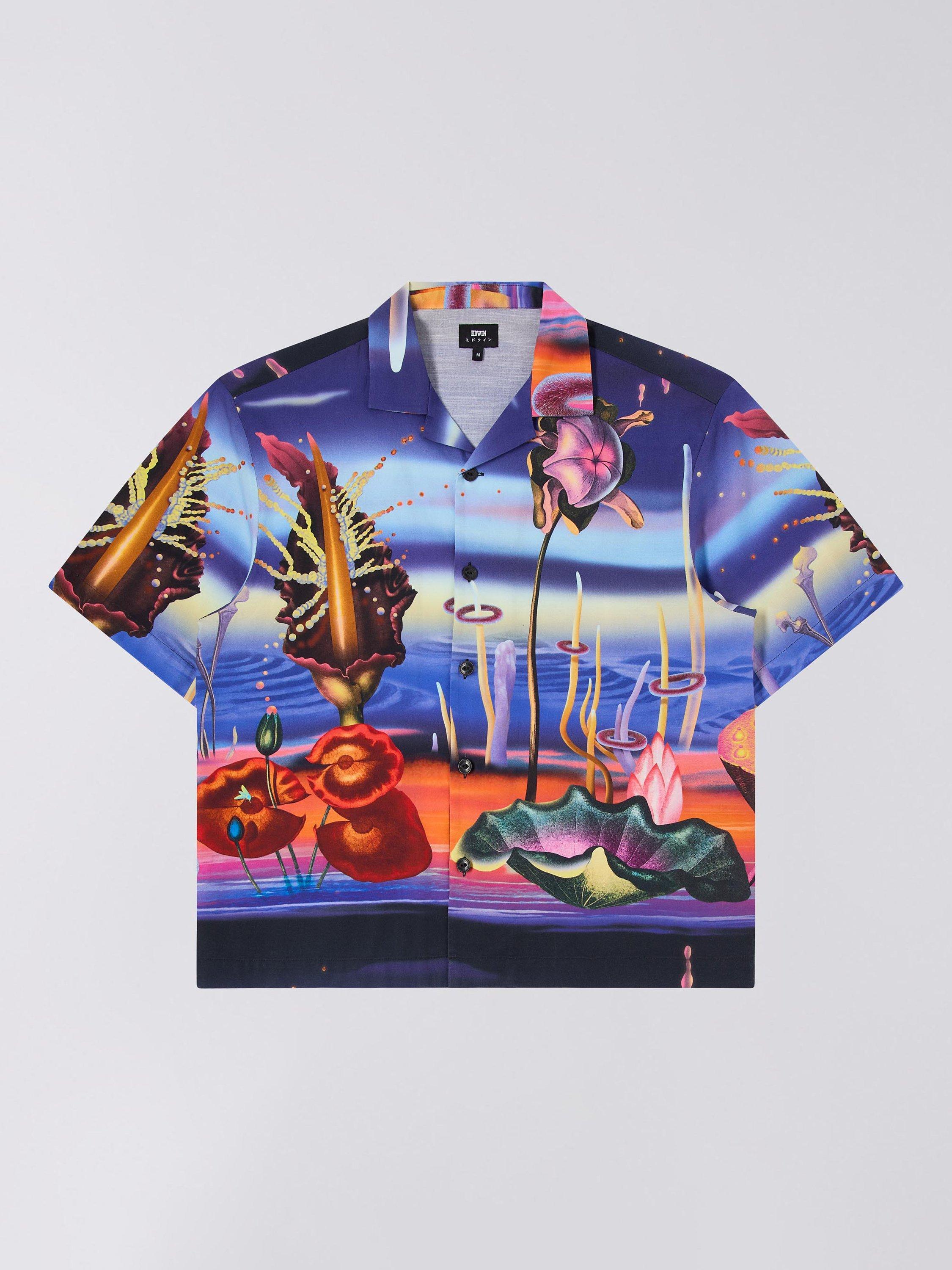 Edwin Flora Short Sleeve Shirt, Multi
