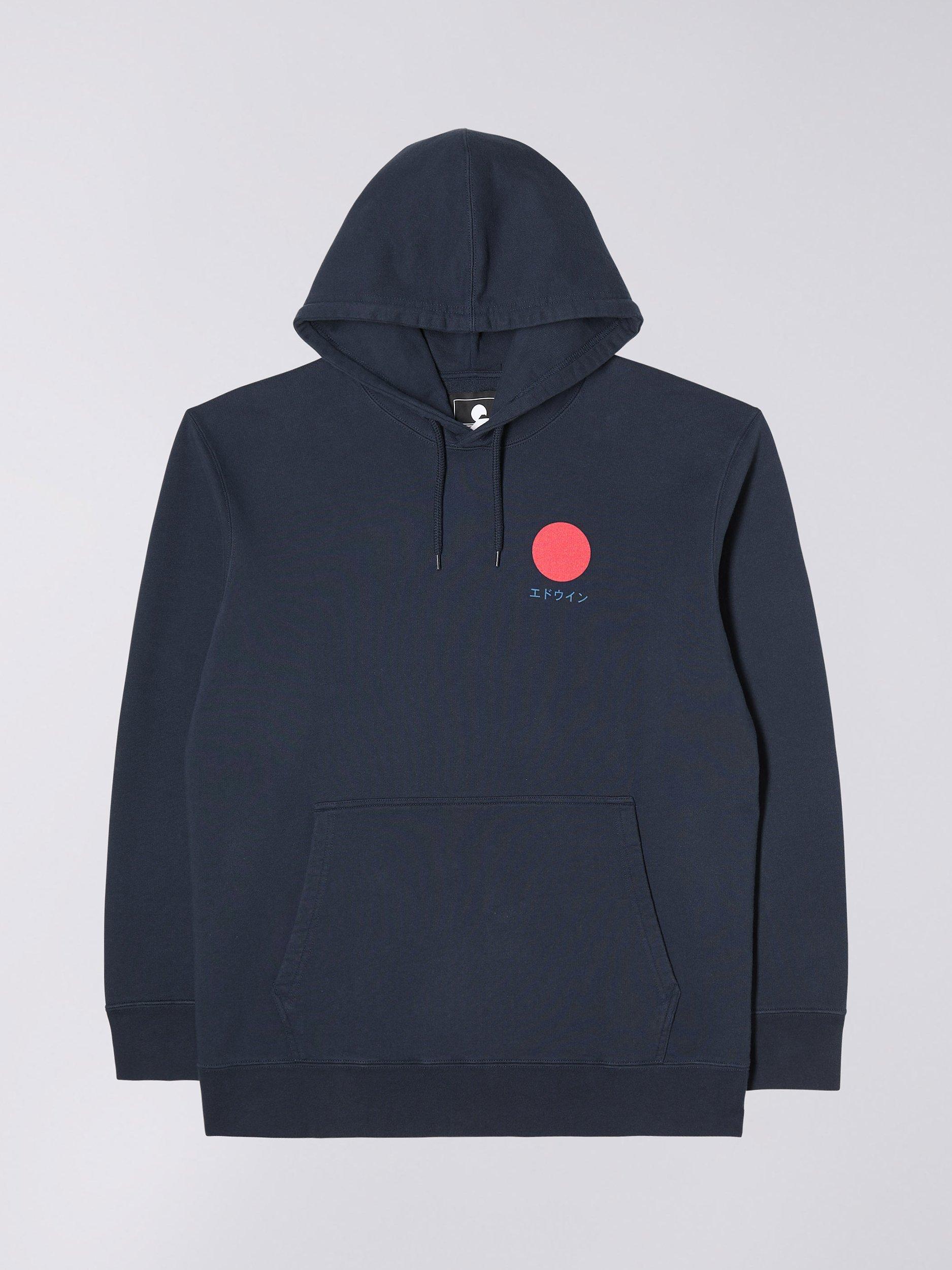 Edwin Japanese Sun Hoodie, Navy