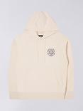 Edwin Music Channel Oversized Hoodie, Whisper White