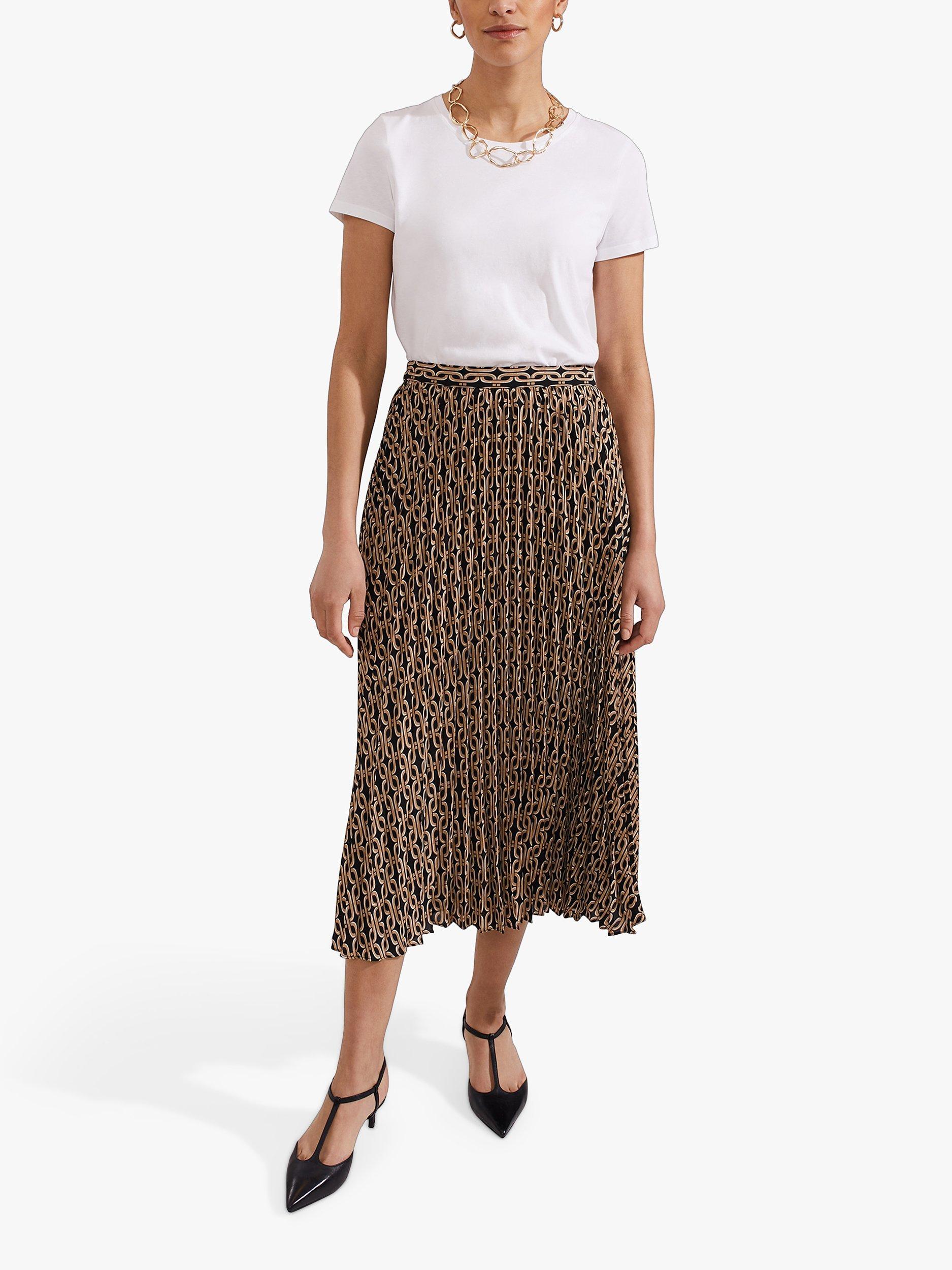 Hobbs black midi skirt best sale