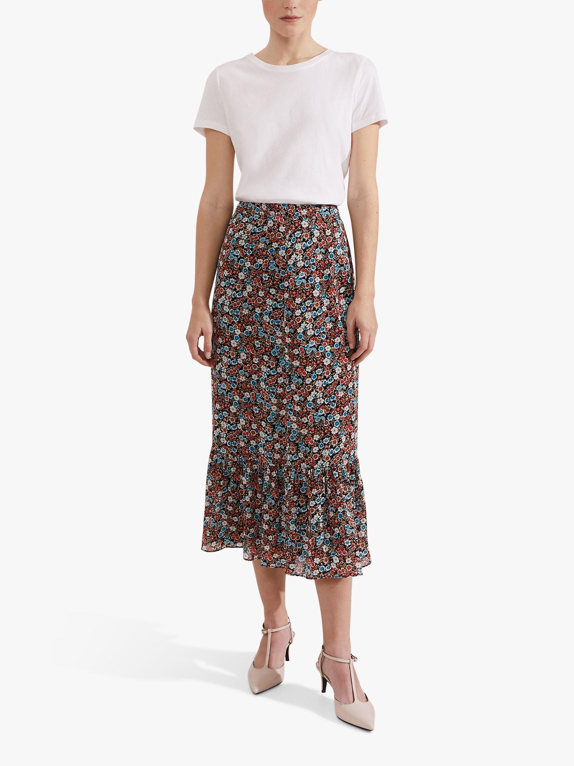 Hobbs leopard print skirt best sale