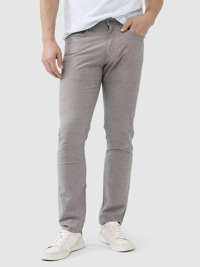 Product image 1 of 6, which shows Rodd & Gunn Gunn Fabric Straight Fit Regular Leg Jeans, Latte, 28R