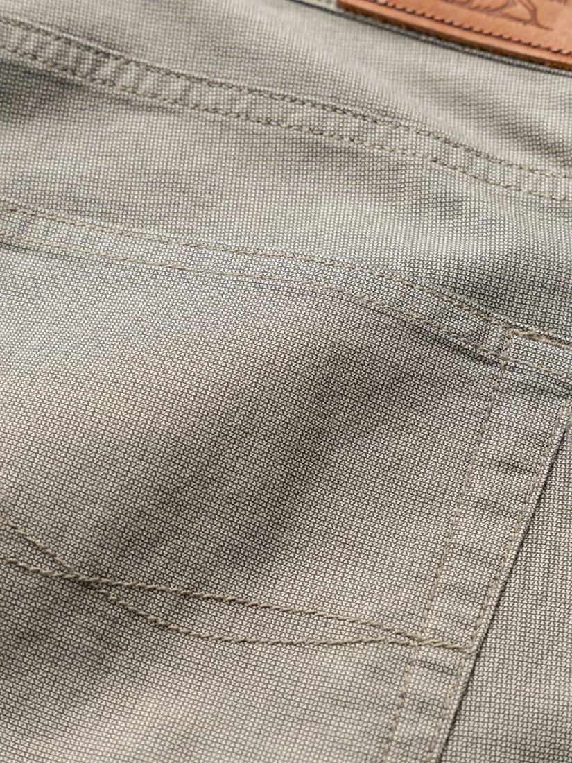 Product image 6 of 6, which shows Rodd & Gunn Gunn Fabric Straight Fit Regular Leg Jeans, Latte, 28R
