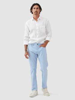 Rodd & Gunn Gunn Fabric Straight Fit Long Leg Jeans - view 2, Sky Blue