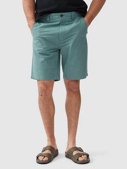 Rodd & Gunn The Gunn Stretch Cotton 9" Bermuda Shorts, Turquoise