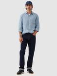 Rodd & Gunn Chaffeys Linen Blend Slim Fit Long Sleeve Shirt