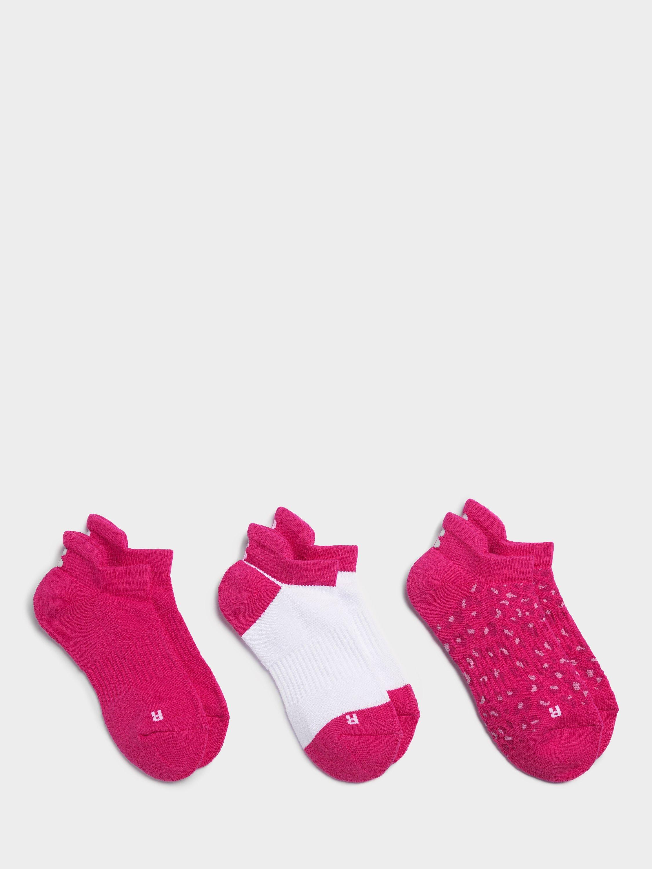 Sweaty Betty Workout Trainer Socks, Pack of 3
