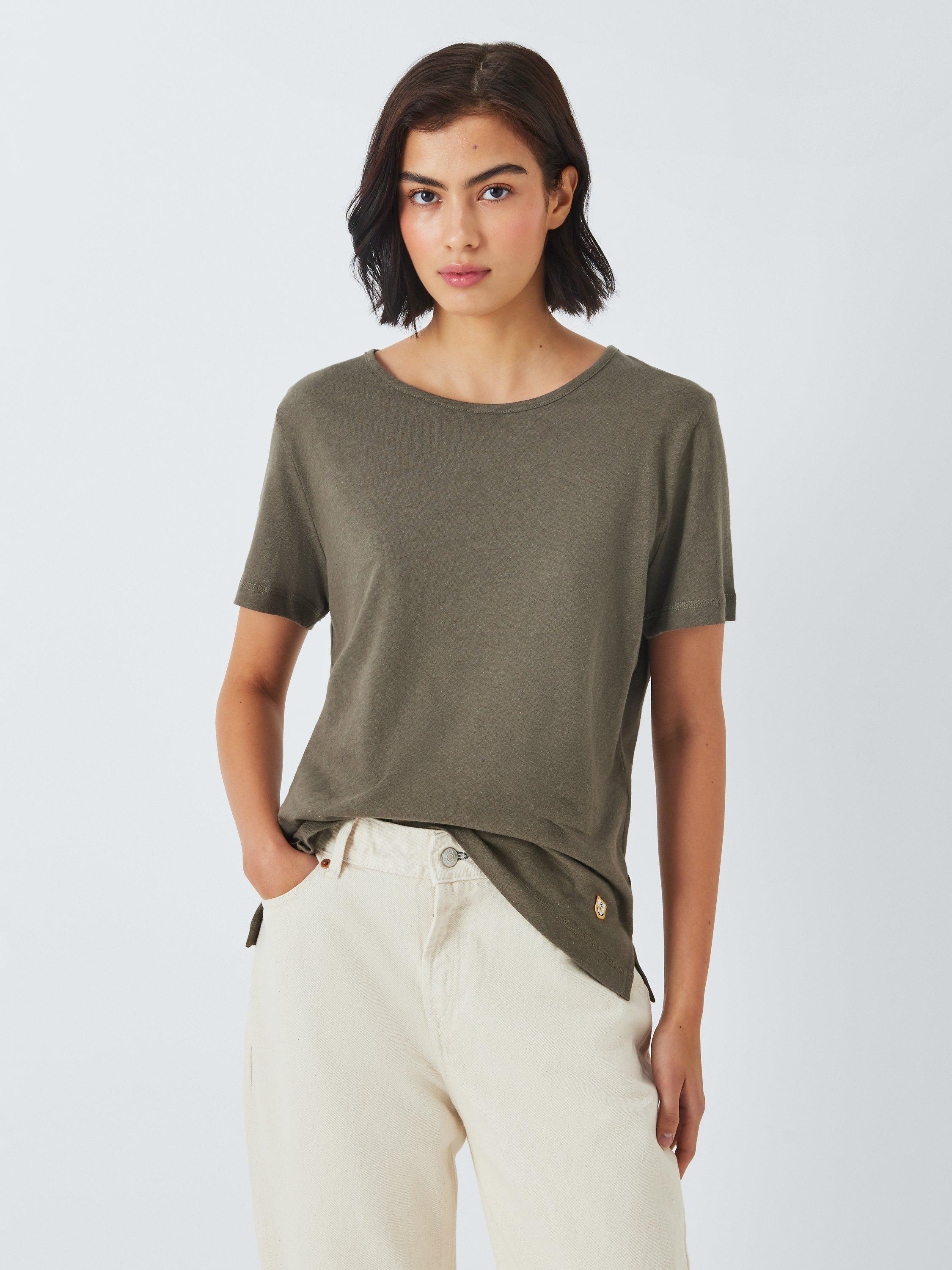 Armor Lux Side Slit T-Shirt, Green