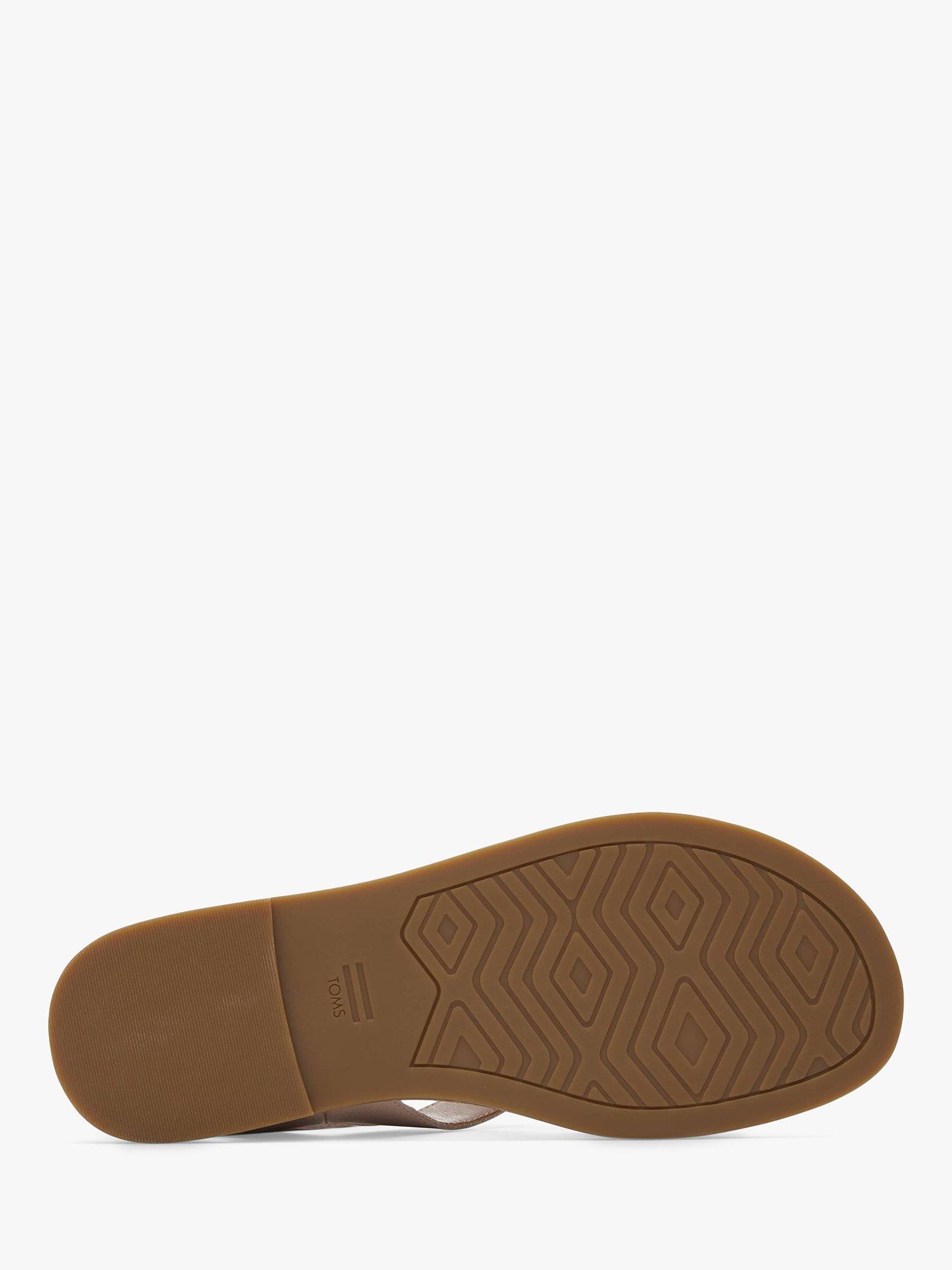 Product image 4 of 4, which shows TOMS Sloane Leather Sandals, Pink, 4