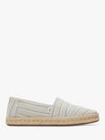 TOMS Alpargata Rope 2.0 Stripe Espadrilles, Grey