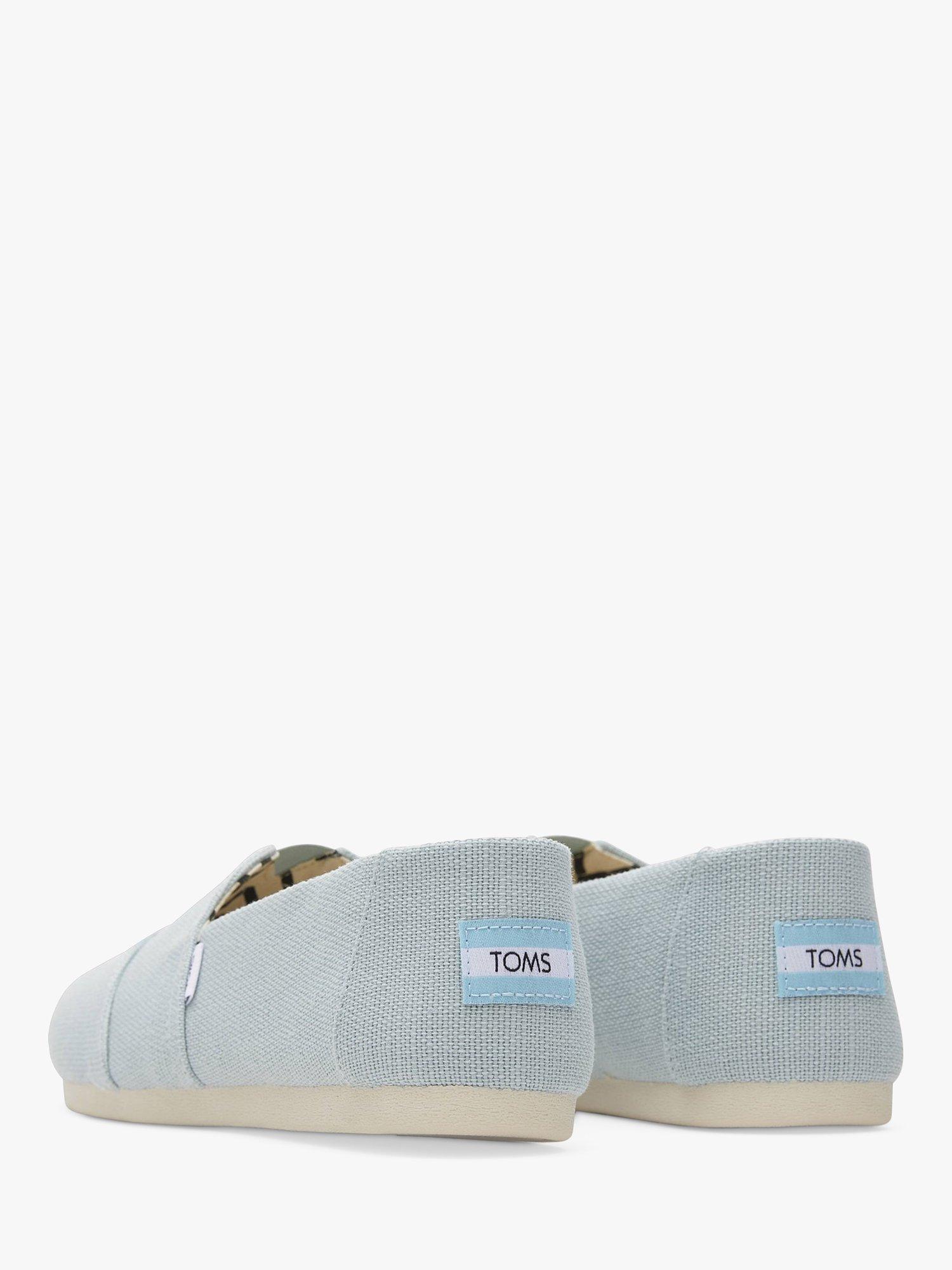Product image 3 of 4, which shows TOMS Alpargata Espadrille Shoes, Light Blue, 6