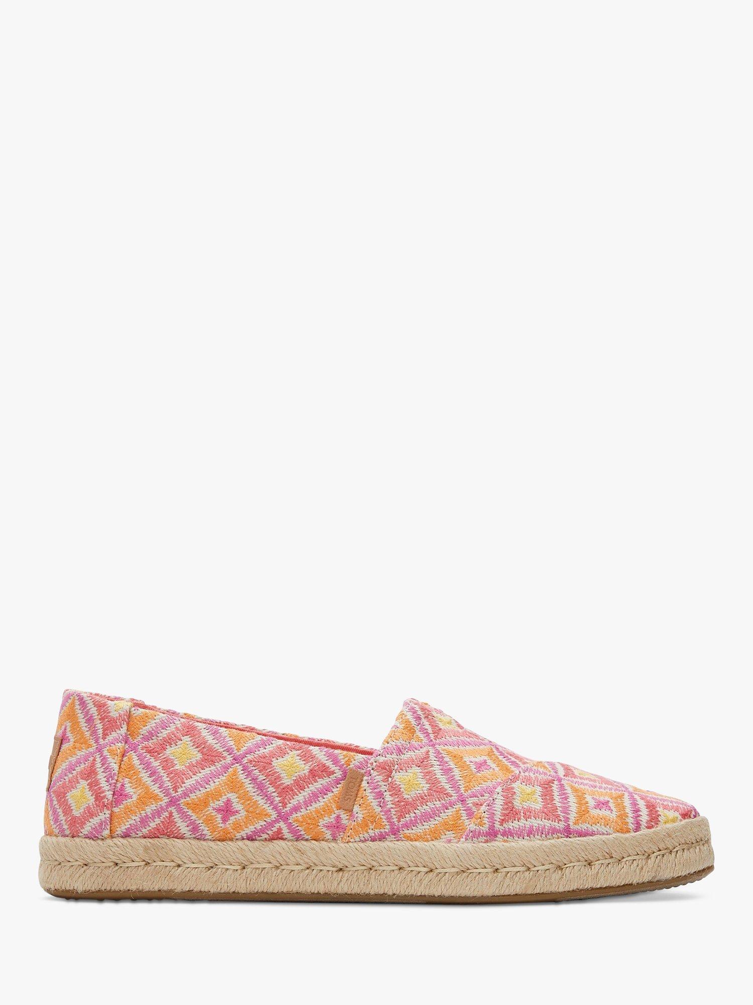 TOMS Alpargata Rope 2.0 Espadrilles, Pink/Multi