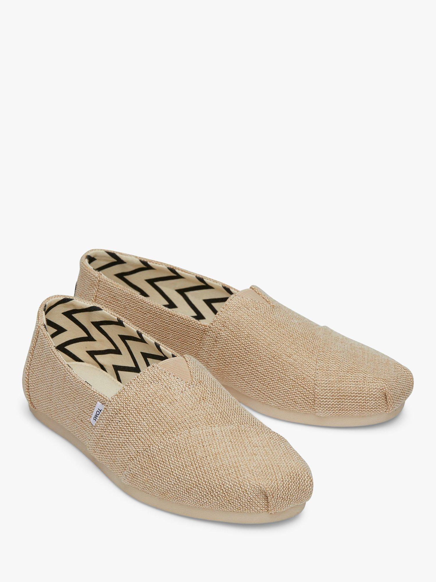 Product image 2 of 5, which shows TOMS Alpargata Espadrille Shoes, Natural, 4