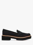 TOMS Cara Lug Sole Leather Loafers