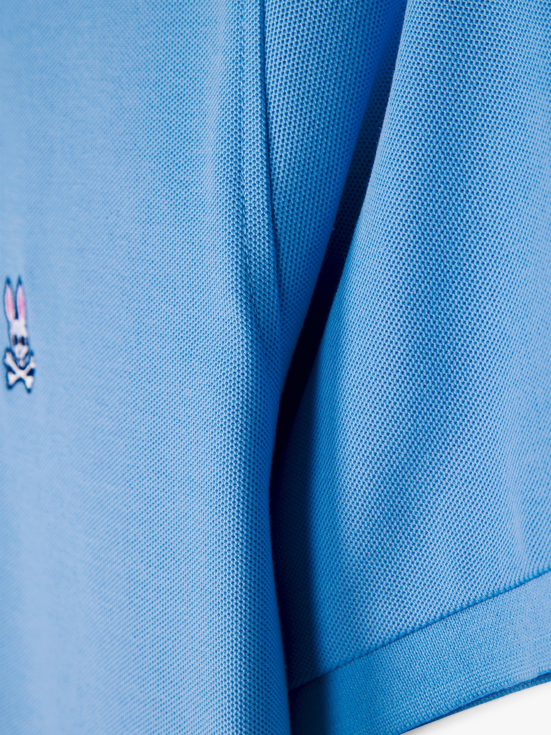 Product image 7 of 8, which shows Psycho Bunny Classic Pique Polo Shirt, Marina, S