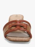 Sam Edelman Waylon Leather Heeled Sandals, Rich Cognac