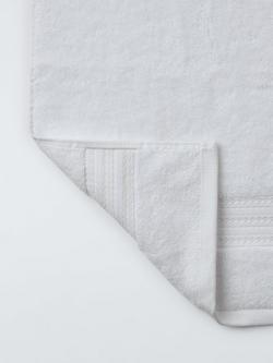 John Lewis Cotton/Viscose Blend Towels, Pack of 2 - view 2, White