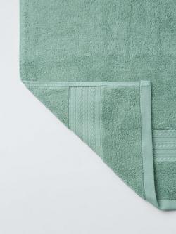 John Lewis Cotton/Viscose Blend Towels, Pack of 2 - view 2, Dusty Green