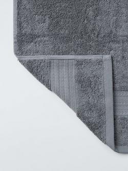 John Lewis Cotton/Viscose Blend Towels, Pack of 2 - view 2, Dark Steel