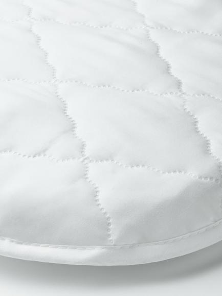 John Lewis Easycare Waterproof Mattress Protector, Crib, White