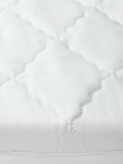 John Lewis Easycare Waterproof Mattress Protector, Crib - view 2, White