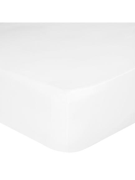The Ultimate Collection Luxury Egyptian Cotton Sateen 1000 Thread Count Extra Deep Fitted Sheet, White