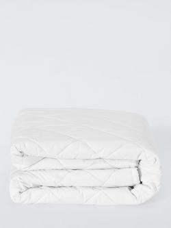 John Lewis Kids' Micro-Fresh Anti-Allergy Duvet, 4 Tog, Cot, White